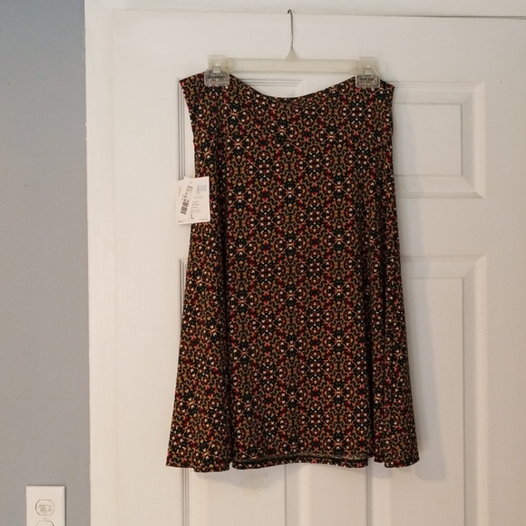 LuLaRoe NWT Azure Skirt Large - Picture 4 of 8